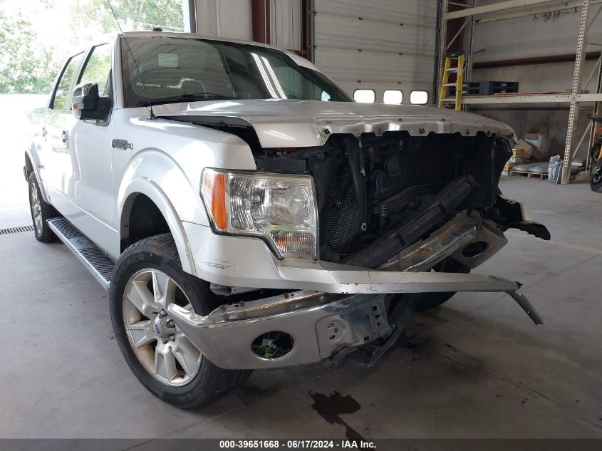 2011 Ford F-150 Lariat VIN: 1FTFW1EF9BFD23491 Lot: 39651668