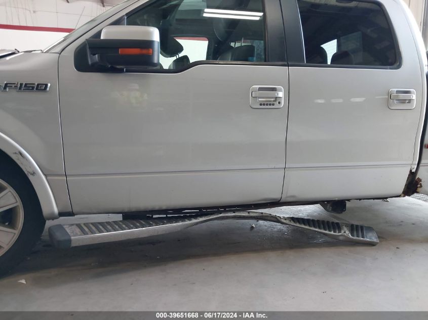 2011 Ford F-150 Lariat VIN: 1FTFW1EF9BFD23491 Lot: 39651668