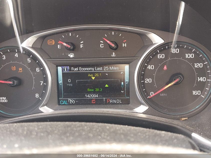 2018 Chevrolet Equinox Lt VIN: 2GNAXJEV2J6303663 Lot: 39651682