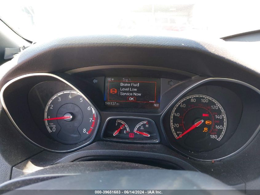 2017 Ford Focus St VIN: 1FADP3L99HL213702 Lot: 39651683