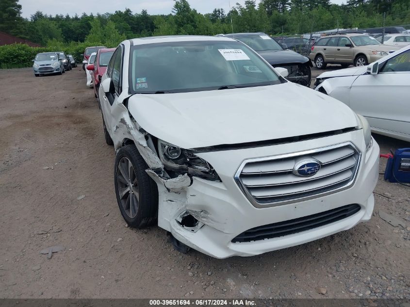 2015 Subaru Legacy 2.5I Limited VIN: 4S3BNAN64F3061792 Lot: 39651694