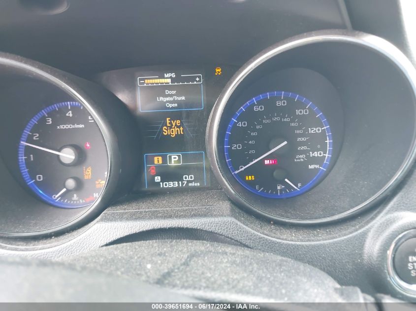 2015 Subaru Legacy 2.5I Limited VIN: 4S3BNAN64F3061792 Lot: 39651694