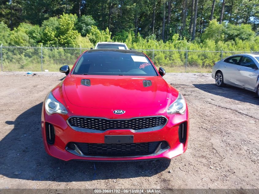 2020 Kia Stinger Gt-Line VIN: KNAE15LA8L6079176 Lot: 39651702