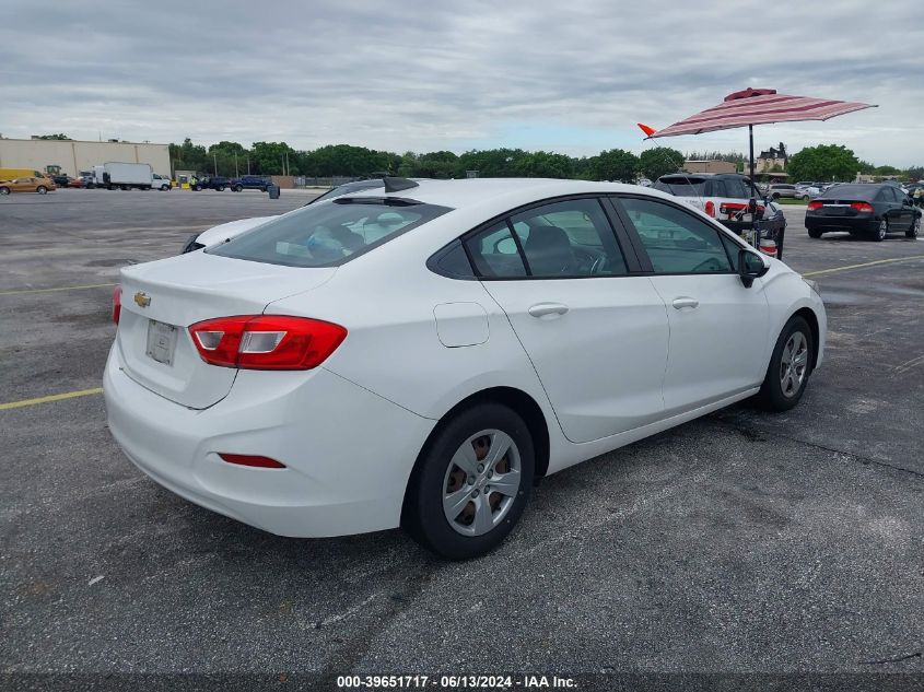 2017 Chevrolet Cruze Ls Auto VIN: 1G1BC5SM3H7221102 Lot: 39651717