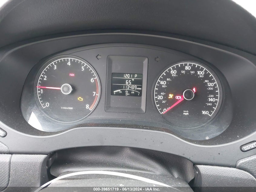 2013 Volkswagen Jetta 2.0L S VIN: 3VW2K7AJ0DM283258 Lot: 39651719