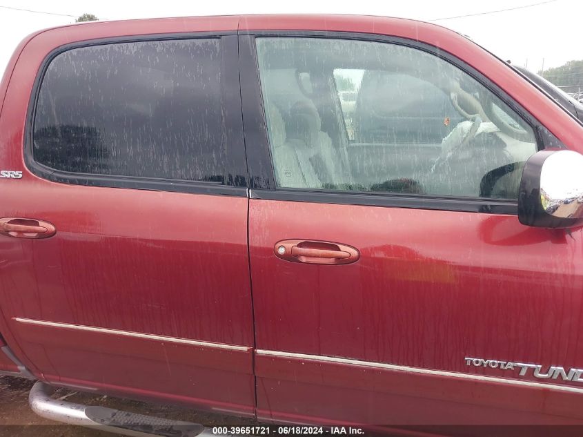 2006 Toyota Tundra Sr5 V8 VIN: 5TBET341X6S505642 Lot: 39651721