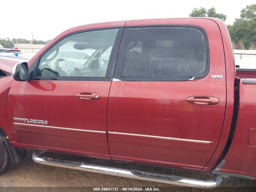 2006 Toyota Tundra Sr5 V8 VIN: 5TBET341X6S505642 Lot: 39651721