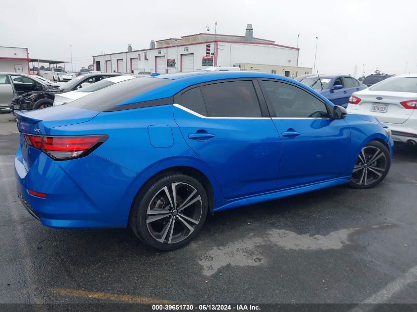 2020 Nissan Sentra Sr Xtronic Cvt VIN: 3N1AB8DVXLY257926 Lot: 39651730