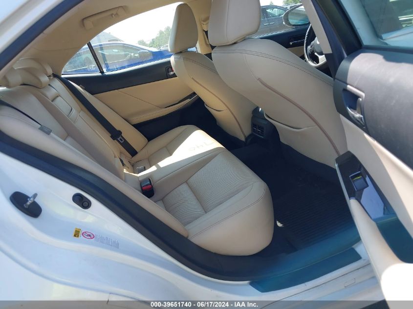 2015 Lexus Is 250 VIN: JTHCF1D23F5029354 Lot: 39651740