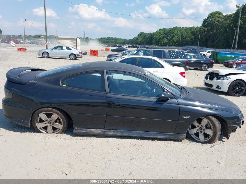 2004 Pontiac Gto VIN: 6G2VX12G74L304343 Lot: 39651742