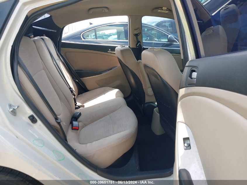 2016 Hyundai Accent Se VIN: KMHCT4AE4GU947546 Lot: 39651751