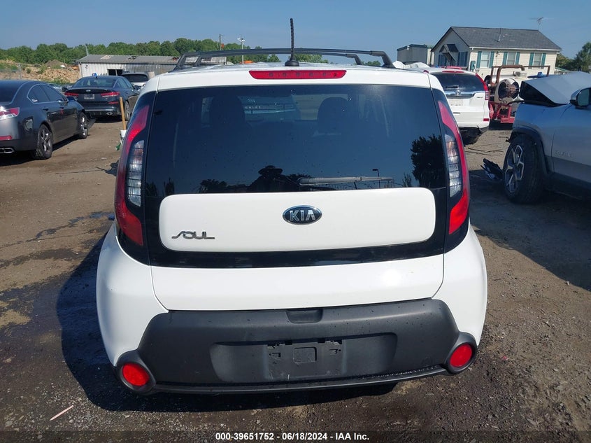 2014 Kia Soul VIN: KNDJN2A20E7010348 Lot: 39651752