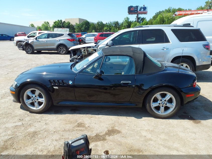 2000 BMW Z3 2.3 VIN: WBACH9340YLM92111 Lot: 39651753