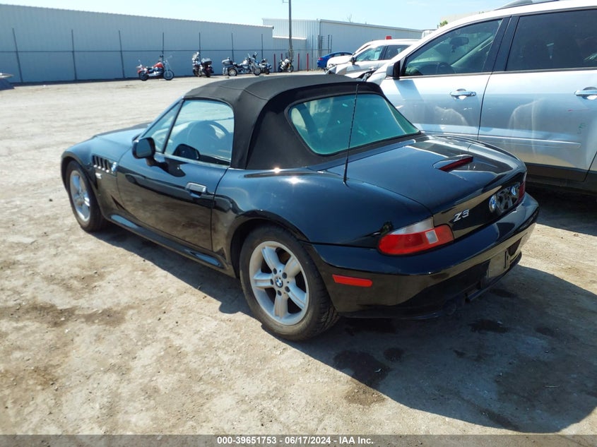 2000 BMW Z3 2.3 VIN: WBACH9340YLM92111 Lot: 39651753