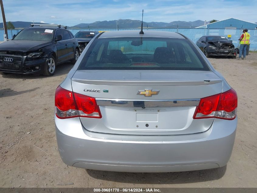 2013 Chevrolet Cruze Eco Manual VIN: 1G1PJ5SB4D7157236 Lot: 39651770