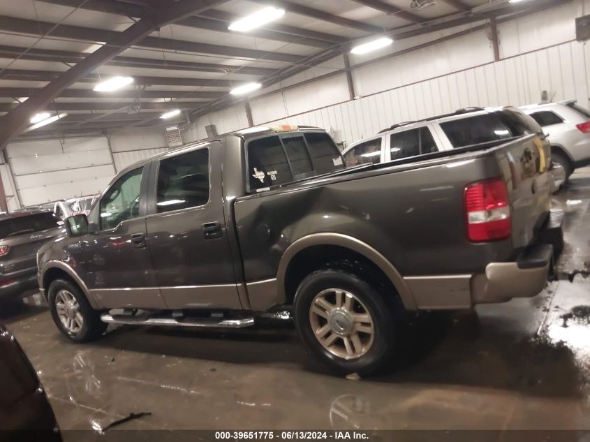 2006 Ford F-150 Lariat/Xlt VIN: 1FTPW12536FA52174 Lot: 39651775