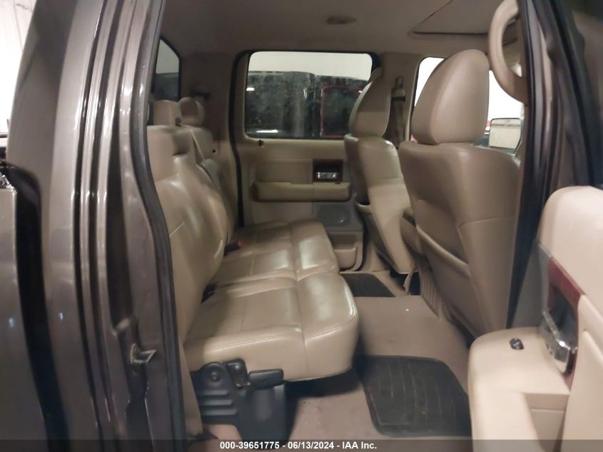 2006 Ford F-150 Lariat/Xlt VIN: 1FTPW12536FA52174 Lot: 39651775