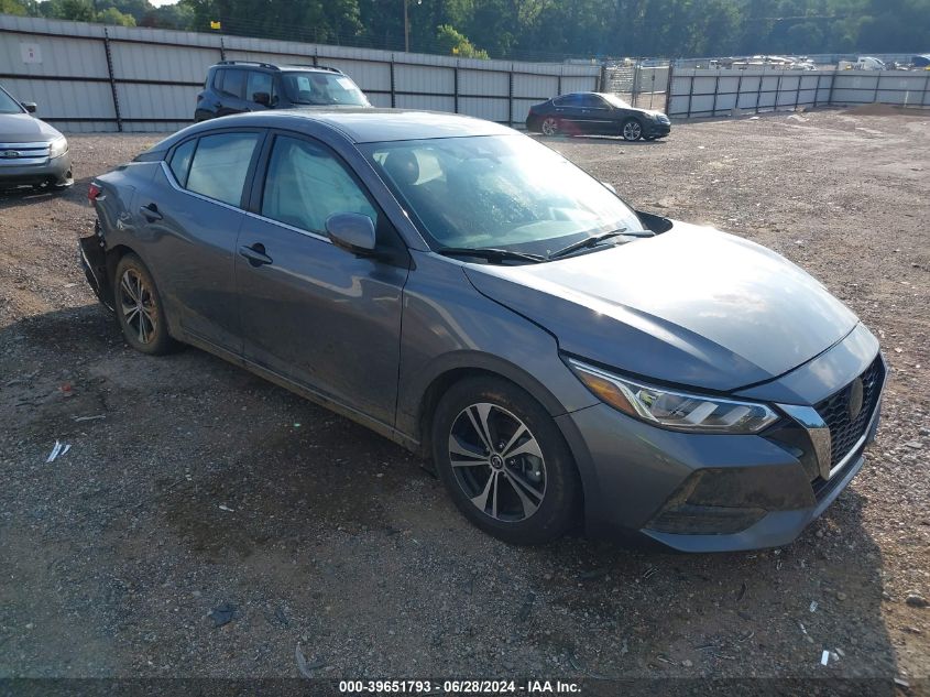 2022 NISSAN SENTRA SV XTRONIC CVT - 3N1AB8CV0NY269216