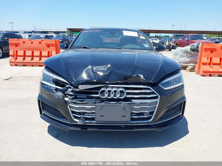 2018 Audi A5 2.0T Premium VIN: WAUTNAF56JA000780 Lot: 39651795