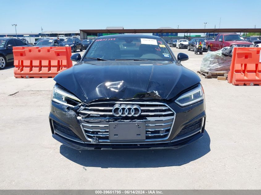 2018 Audi A5 2.0T Premium VIN: WAUTNAF56JA000780 Lot: 39651795