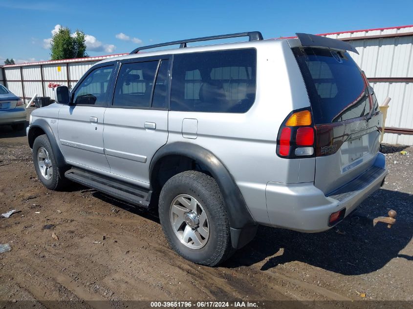 2002 Mitsubishi Montero Sport Ltd VIN: JA4MT41R52J037436 Lot: 39651796