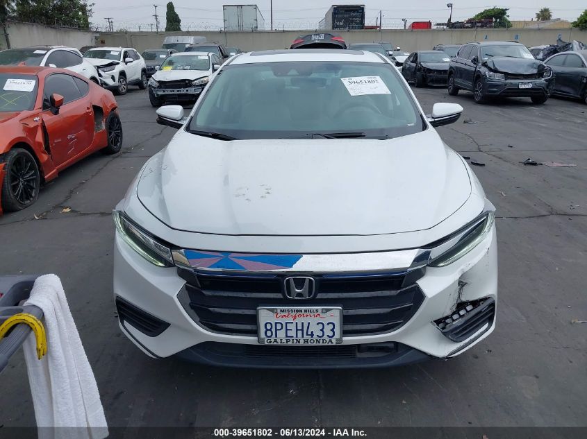 2020 Honda Insight Touring VIN: 19XZE4F98LE004993 Lot: 39651802