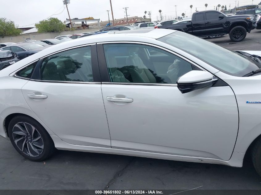 2020 Honda Insight Touring VIN: 19XZE4F98LE004993 Lot: 39651802