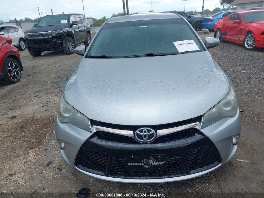 2016 Toyota Camry Se VIN: 4T1BF1FK1GU145231 Lot: 39651808