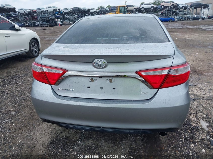 2016 Toyota Camry Se VIN: 4T1BF1FK1GU145231 Lot: 39651808