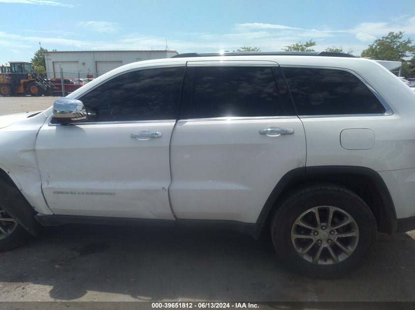 2014 Jeep Grand Cherokee Limited VIN: 1C4RJFBG1EC325814 Lot: 39651812