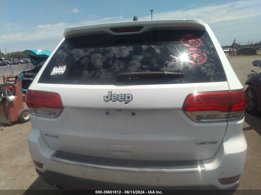 2014 Jeep Grand Cherokee Limited VIN: 1C4RJFBG1EC325814 Lot: 39651812