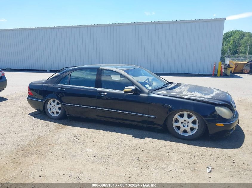 2002 Mercedes-Benz S 430 VIN: WDBNG70J02A296023 Lot: 39651813