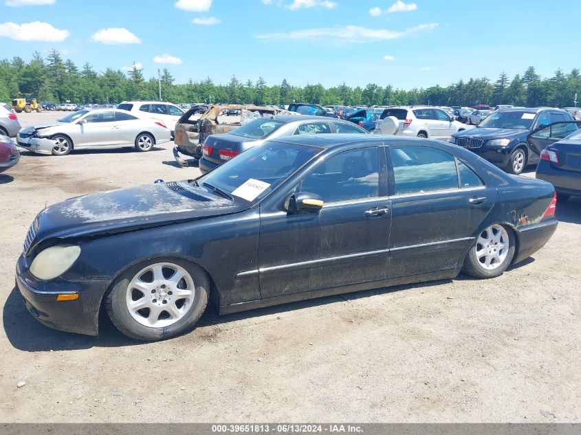 2002 Mercedes-Benz S 430 VIN: WDBNG70J02A296023 Lot: 39651813