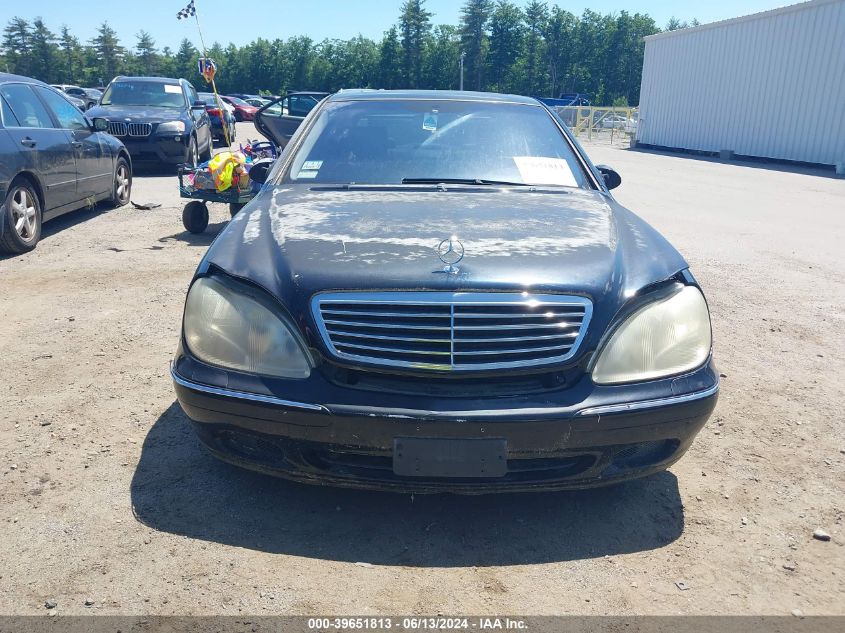 2002 Mercedes-Benz S 430 VIN: WDBNG70J02A296023 Lot: 39651813