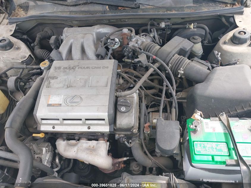 1997 Lexus Es 300 VIN: JT8BF22G6V0073098 Lot: 39651825