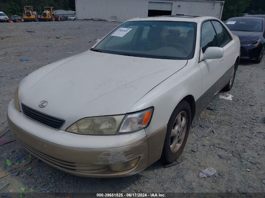 1997 Lexus Es 300 VIN: JT8BF22G6V0073098 Lot: 39651825