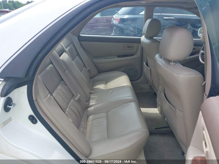 1997 Lexus Es 300 VIN: JT8BF22G6V0073098 Lot: 39651825