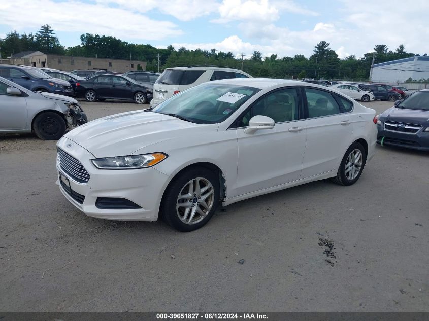 2014 Ford Fusion Se VIN: 3FA6P0HD1ER283499 Lot: 39651827