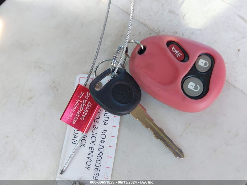 2002 GMC Envoy Slt VIN: 1GKDT13S222405039 Lot: 39651829