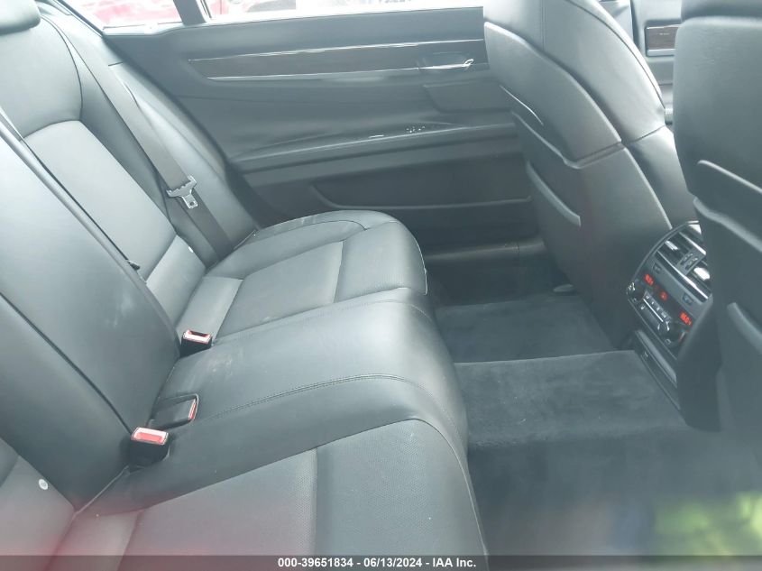 2010 BMW 750Li VIN: WBAKB8C56ACY63410 Lot: 39651834