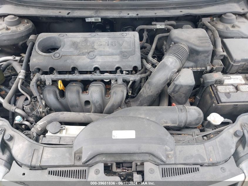 2010 Kia Forte Ex VIN: KNAFU4A2XA5109427 Lot: 39651836