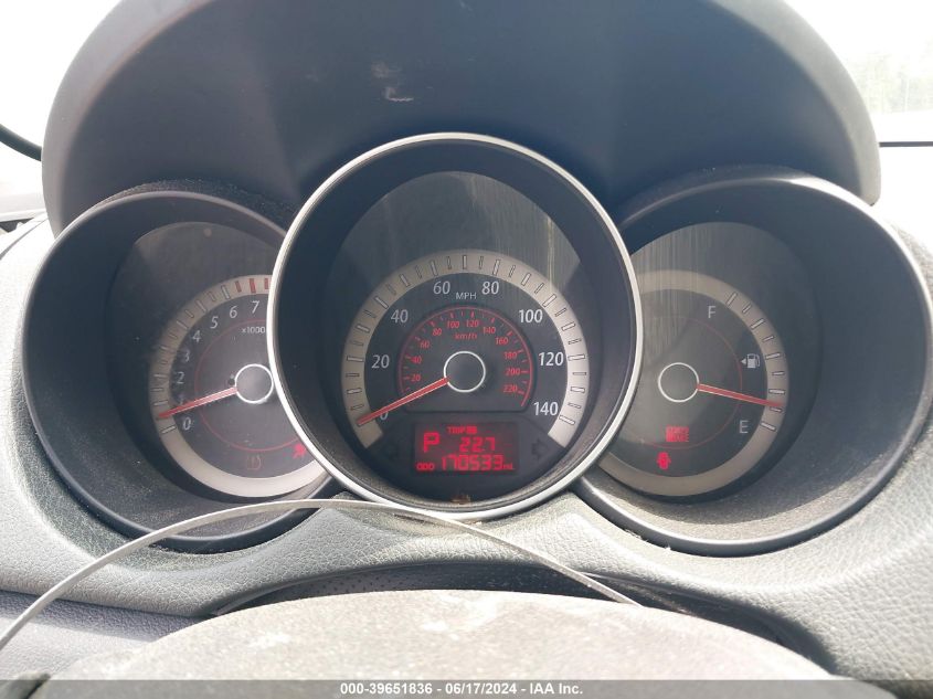 2010 Kia Forte Ex VIN: KNAFU4A2XA5109427 Lot: 39651836