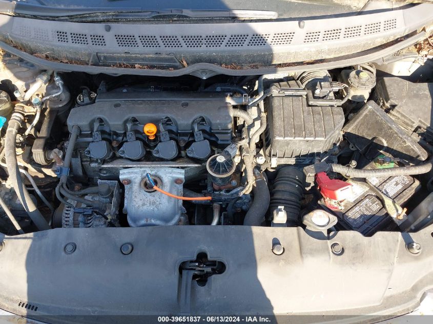 2009 Honda Civic Lx VIN: 1HGFA16559L025277 Lot: 39651837