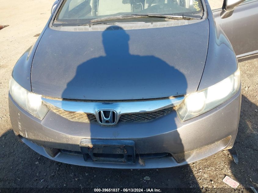 2009 Honda Civic Lx VIN: 1HGFA16559L025277 Lot: 39651837