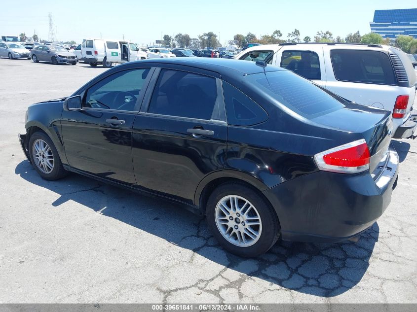 2010 Ford Focus Se VIN: 1FAHP3FN8AW119289 Lot: 39651841