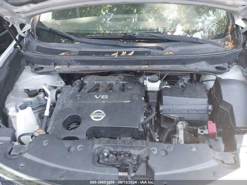 2011 Nissan Murano S VIN: JN8AZ1MU4BW050191 Lot: 39651859