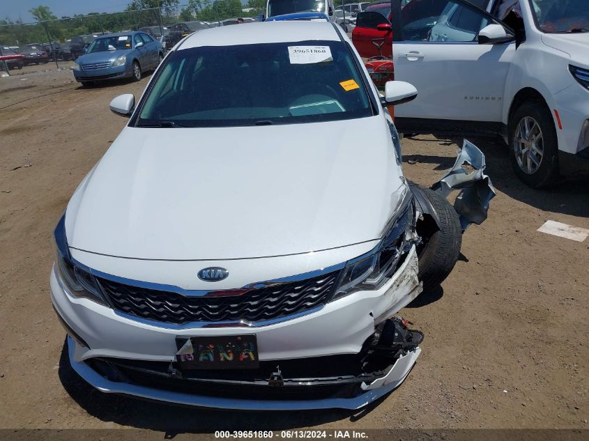 2019 Kia Optima Lx VIN: 5XXGT4L30KG353374 Lot: 39651860