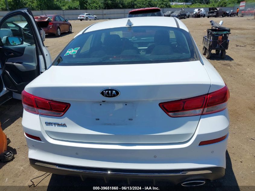 2019 Kia Optima Lx VIN: 5XXGT4L30KG353374 Lot: 39651860