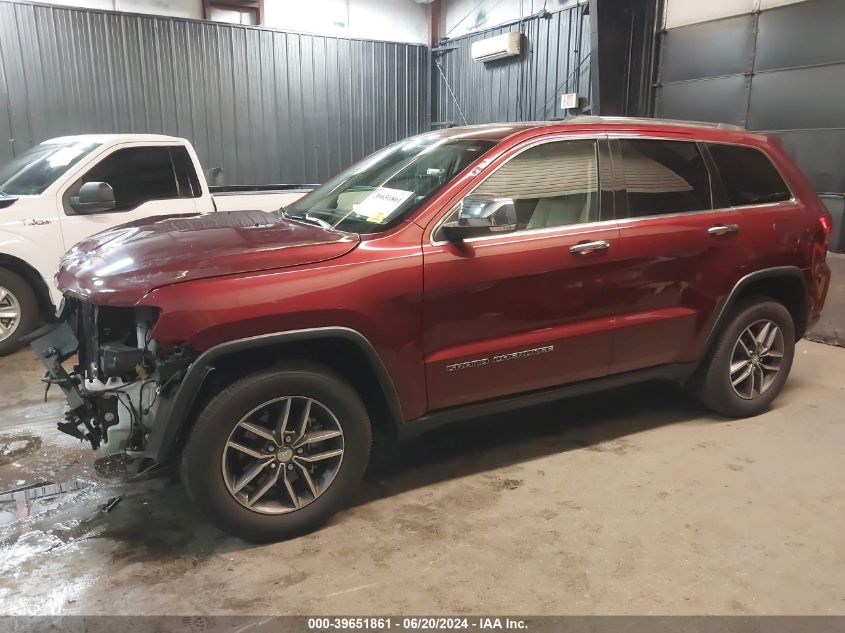 2018 Jeep Grand Cherokee Limited 4X4 VIN: 1C4RJFBG1JC442058 Lot: 39651861