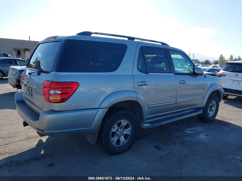 2002 Toyota Sequoia Sr5 V8 VIN: 5TDBT44A62S082066 Lot: 39651873